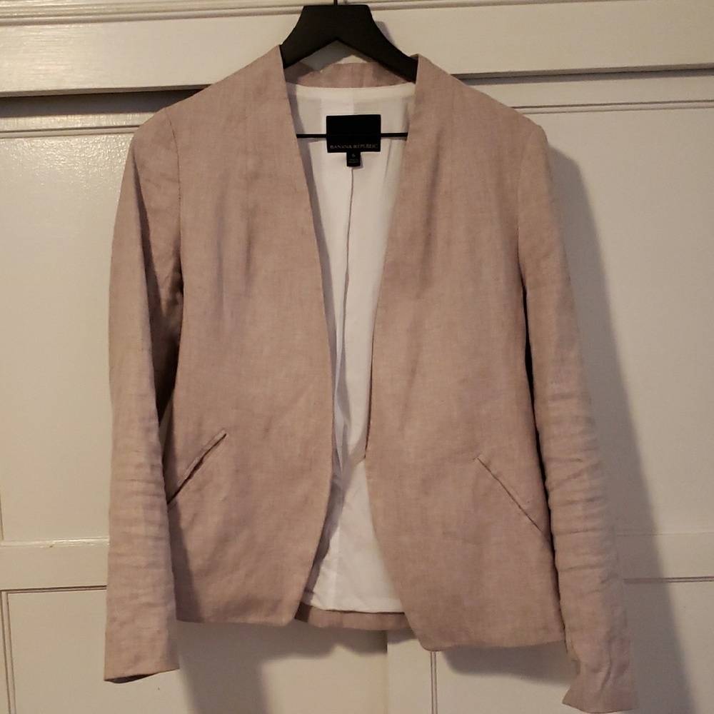 Banana Republic Women's Beige Blazer